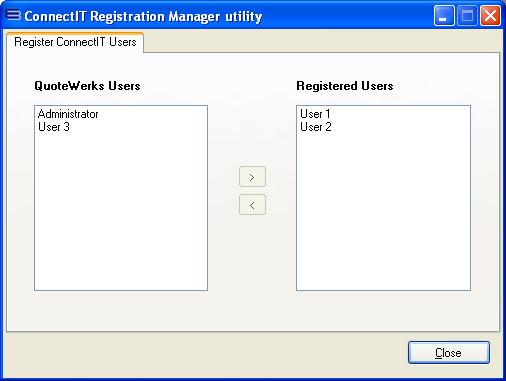ConnectIT Registration Manager