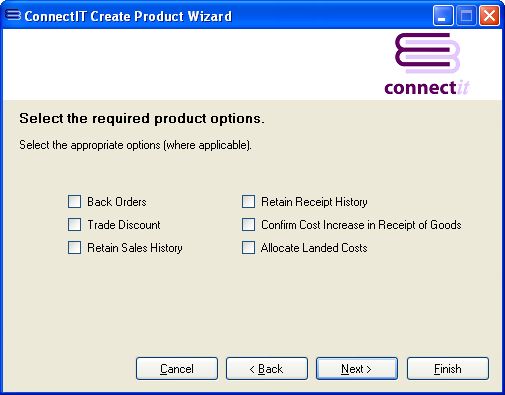 ConnectIT-MAS90 Product Wizard Product details